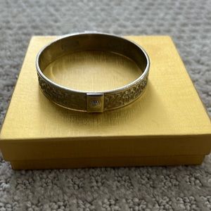 Coach silver bangle.